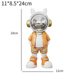 Maxbell Maxbell Astronaut Figurine Compact Astronaut Sculpture for Cabinet Bedroom Desk Brown