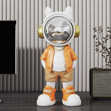 Maxbell Maxbell Astronaut Figurine Compact Astronaut Sculpture for Cabinet Bedroom Desk Brown
