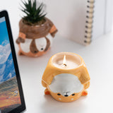 Maxbell Maxbell Animal Planter Flower Vase Shelf Farmhouse Display Office Pottery Plant Pot Raccoon9.7x8.7x8.1cm
