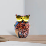 Maxbell Maxbell Owl Statue Shelf Decor Animal Sculpture for Bookshelf Living Room Decoration Style E