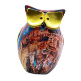 Maxbell Maxbell Owl Statue Shelf Decor Animal Sculpture for Bookshelf Living Room Decoration Style E