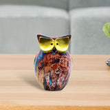 Maxbell Maxbell Owl Statue Shelf Decor Animal Sculpture for Bookshelf Living Room Decoration Style E