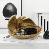 Maxbell Maxbell Animal Figurine Tray Multifunctional Resin Ornament Eagle Statue Storage Box