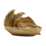 Maxbell Maxbell Animal Figurine Tray Multifunctional Resin Ornament Eagle Statue Storage Box