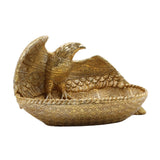 Maxbell Maxbell Animal Figurine Tray Multifunctional Resin Ornament Eagle Statue Storage Box
