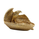 Maxbell Maxbell Animal Figurine Tray Multifunctional Resin Ornament Eagle Statue Storage Box