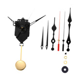Maxbell Maxbell Quartz Pendulum Clock Movement Repair Diy Part Wall Mount with 2 Pairs Hands Style H