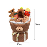 Maxbell Plush Doll Bouquet Cartoon Doll Flower Bouquet for Festival Birthday Wedding Style B