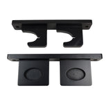 Wall Mounted Sword Display Stand Tanto Storage Rack Easy Installation Wooden 2 Slots