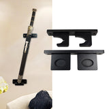 Wall Mounted Sword Display Stand Tanto Storage Rack Easy Installation Wooden 2 Slots