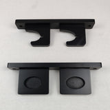 Wall Mounted Sword Display Stand Tanto Storage Rack Easy Installation Wooden 2 Slots