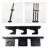 Wall Mounted Sword Display Stand Tanto Storage Rack Easy Installation Wooden 3 Slots