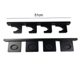 Wall Mounted Sword Display Stand Tanto Storage Rack Easy Installation Wooden 4 Slots