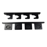 Wall Mounted Sword Display Stand Tanto Storage Rack Easy Installation Wooden 4 Slots