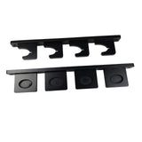 Wall Mounted Sword Display Stand Tanto Storage Rack Easy Installation Wooden 4 Slots