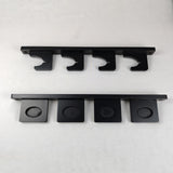 Wall Mounted Sword Display Stand Tanto Storage Rack Easy Installation Wooden 4 Slots