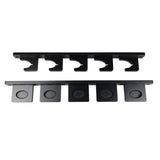 Wall Mounted Sword Display Stand Tanto Storage Rack Easy Installation Wooden 5 Slots