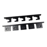 Wall Mounted Sword Display Stand Tanto Storage Rack Easy Installation Wooden 5 Slots