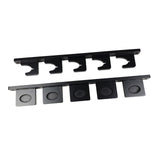 Wall Mounted Sword Display Stand Tanto Storage Rack Easy Installation Wooden 5 Slots