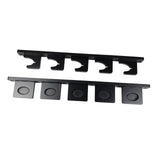 Wall Mounted Sword Display Stand Tanto Storage Rack Easy Installation Wooden 5 Slots