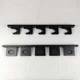Wall Mounted Sword Display Stand Tanto Storage Rack Easy Installation Wooden 5 Slots