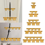 Sword Display Stand Wall Mounted Wall Decor for Wakizashi Sword Fishing Rods 1 Hole