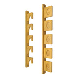 Sword Display Stand Wall Mounted Wall Decor for Wakizashi Sword Fishing Rods 5 Holes