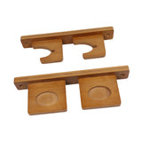 Wall Mount Sword Holder Tanto Flute Storage Rack Vertical Display Decorative 2 Slots