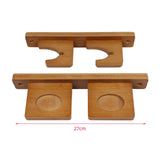 Wall Mount Sword Holder Tanto Flute Storage Rack Vertical Display Decorative 2 Slots