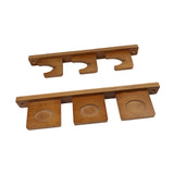 Wall Mount Sword Holder Tanto Flute Storage Rack Vertical Display Decorative 3 Slots