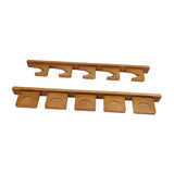 Wall Mount Sword Holder Tanto Flute Storage Rack Vertical Display Decorative 5 Slots