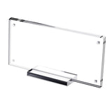 Maxbell 2xPicture Frame Holder with Base Clear Sturdy for Collectors Collection Photos