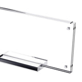 Maxbell 2xPicture Frame Holder with Base Clear Sturdy for Collectors Collection Photos