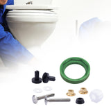 Maxbell Toilet Tank to Bowl Coupling Kit School Office for Flush Valve Opening Tanks Without Wrench