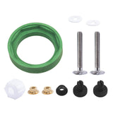 Maxbell Toilet Tank to Bowl Coupling Kit School Office for Flush Valve Opening Tanks Without Wrench