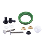 Maxbell Toilet Tank to Bowl Coupling Kit School Office for Flush Valve Opening Tanks Without Wrench