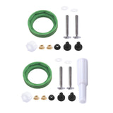 Maxbell Toilet Tank to Bowl Coupling Kit School Office for Flush Valve Opening Tanks Without Wrench