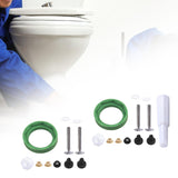Maxbell Toilet Tank to Bowl Coupling Kit School Office for Flush Valve Opening Tanks Without Wrench