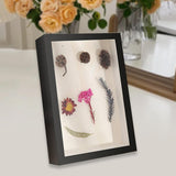 Shadow Box Frame Table Decoration Wall Decor Picture Frame for Dried Flowers Black