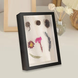 Shadow Box Frame Table Decoration Wall Decor Picture Frame for Dried Flowers Black
