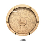 Piggy Bank Clear Window Decorative Adults Kids Gift Round Adventure Fund Jar 15cm