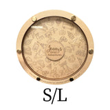 Piggy Bank Clear Window Decorative Adults Kids Gift Round Adventure Fund Jar 15cm