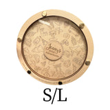 Piggy Bank Clear Window Decorative Adults Kids Gift Round Adventure Fund Jar 15cm