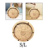 Piggy Bank Clear Window Decorative Adults Kids Gift Round Adventure Fund Jar 15cm