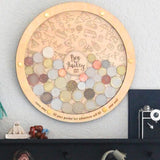 Piggy Bank Clear Window Decorative Adults Kids Gift Round Adventure Fund Jar 15cm