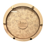 Piggy Bank Clear Window Decorative Adults Kids Gift Round Adventure Fund Jar 28cm