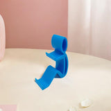 Stickman Phone Holder Home Ornaments Phone Stand for Office Household Travel Blue
