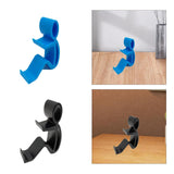 Stickman Phone Holder Home Ornaments Phone Stand for Office Household Travel Blue