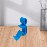 Stickman Phone Holder Home Ornaments Phone Stand for Office Household Travel Blue