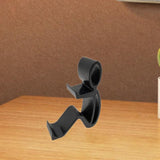 Stickman Phone Holder Home Ornaments Phone Stand for Office Household Travel Black